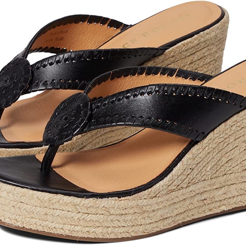 Jack Rogers wedges worn once